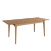 1.6m Butterfly Extending Light Oak Tables - Image 9