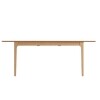 1.6m Butterfly Extending Light Oak Tables - Image 10