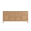 Oak Long Sideboard - Spacious Storage for Your Home - Image 4