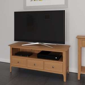 Modern Oak TV Unit