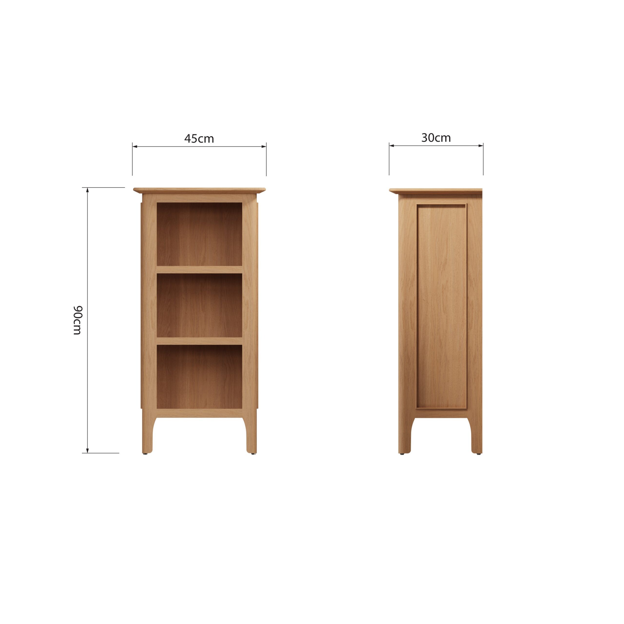 Small Narrow Bookcase - Image 6