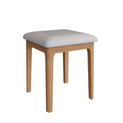 light oak dressing table stool