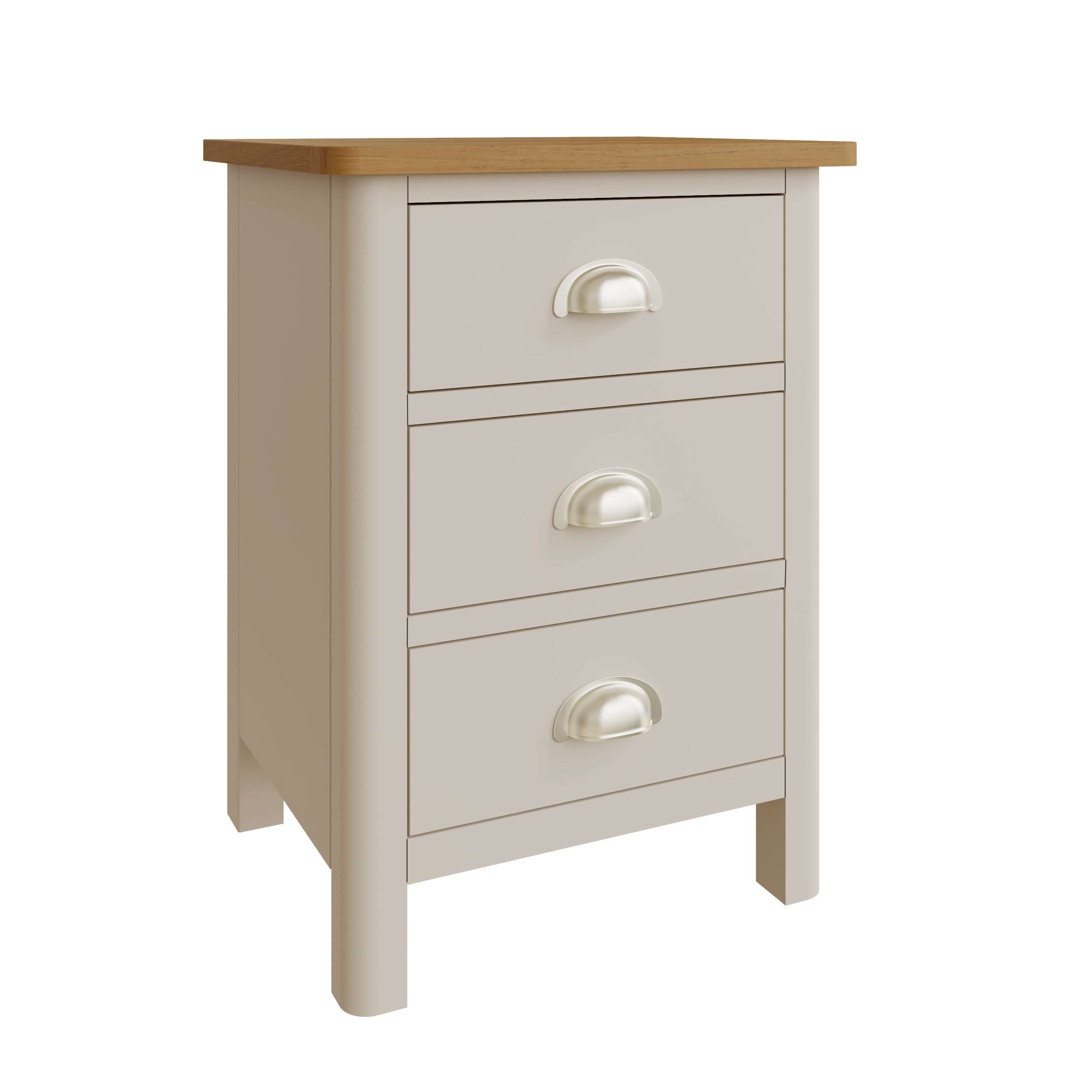 3 Drawer Bedside - Image 3