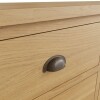6 Drawer Chest of Drawers Oak - Image 7