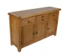 Fully assembled solid rustic oak sideboard - Image 6