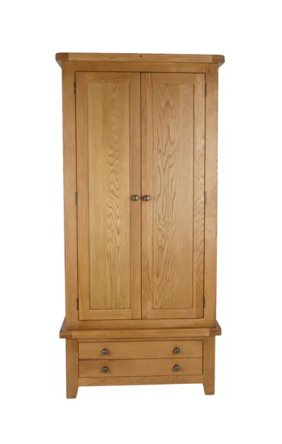 Oak Wardrobe 2 Door