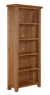 Rustic Oak Bookcase - Image 3