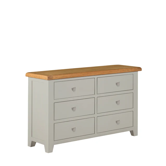 Modern 3 + 3 Drawer Chest for Stylish Storage Solutions - Image 3