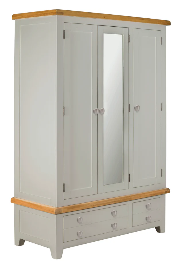 oak grey wardrobe