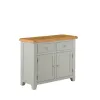 Grey and Oak Sideboard