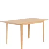 Light Oak Extended 140Cm To 180Cm Dining Table - Image 3