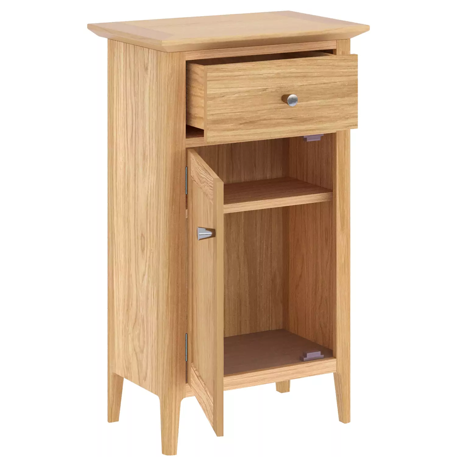 Light Oak Small Cupboard - Image 5