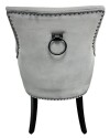 Velvet Grey Dining Chairs - Image 11