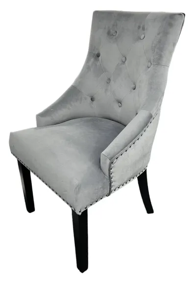 Velvet Grey Dining Chairs