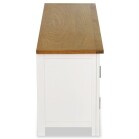 White And Oak TV Unit for up to 55 Inch Tv's - Image 3