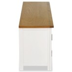White And Oak TV Unit for up to 55 Inch Tv's - Image 3