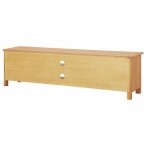 Oak TV Unit suitable for 75Inch Tv - Image 5
