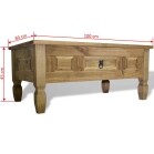 Wooden Coffee Table With Storage - Image 2