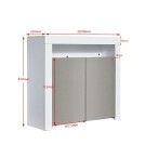 High Gloss Sideboards with LED lights - Image 3