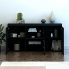 Black Gloss Sideboard with LED lights / TV Stand 60 Inch - Image 6