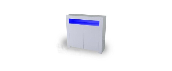 High Gloss Sideboards with LED lights