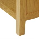 Luna Oak 5 Draw chest of drawers - Image 7