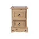 2 Draw Petite Bedside Cabinet