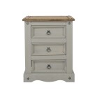 3 Drawer Bedside Cabinet