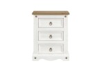3 Drawer Bedside Cabinet