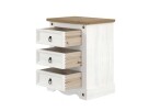3 Drawer Bedside Cabinet