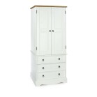 2 Door 3 drawer Wardrobe