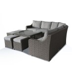 Corner Garden Sofa