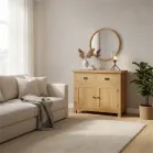 2 Door Oak Sideboard