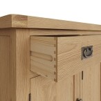 large rustic sideboard