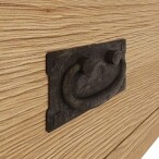 Large Oak TV Unit