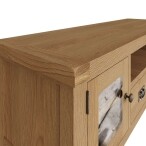Large Oak TV Unit
