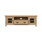Large Oak TV Unit