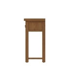 oak console table