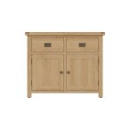 Oak 2 Door 2 Drawer Sideboard