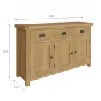 Large Rustic Sideboard