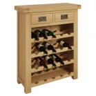 Oak Wine Rack