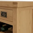 Oak Wine Rack