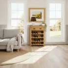 Oak Wine Rack