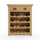 Oak Wine Rack