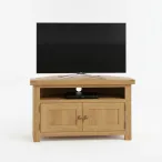 oak corner tv cabinet
