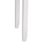 Stylish White Dressing Table with Oak Top and Spacious Drawers - Image 6