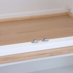 2 Door Oak Wardrobe with Ivory White Painted Body and Oak Top - Image 8