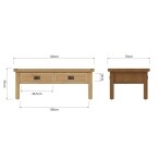Oak Coffee Table