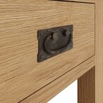 light oak lamp table