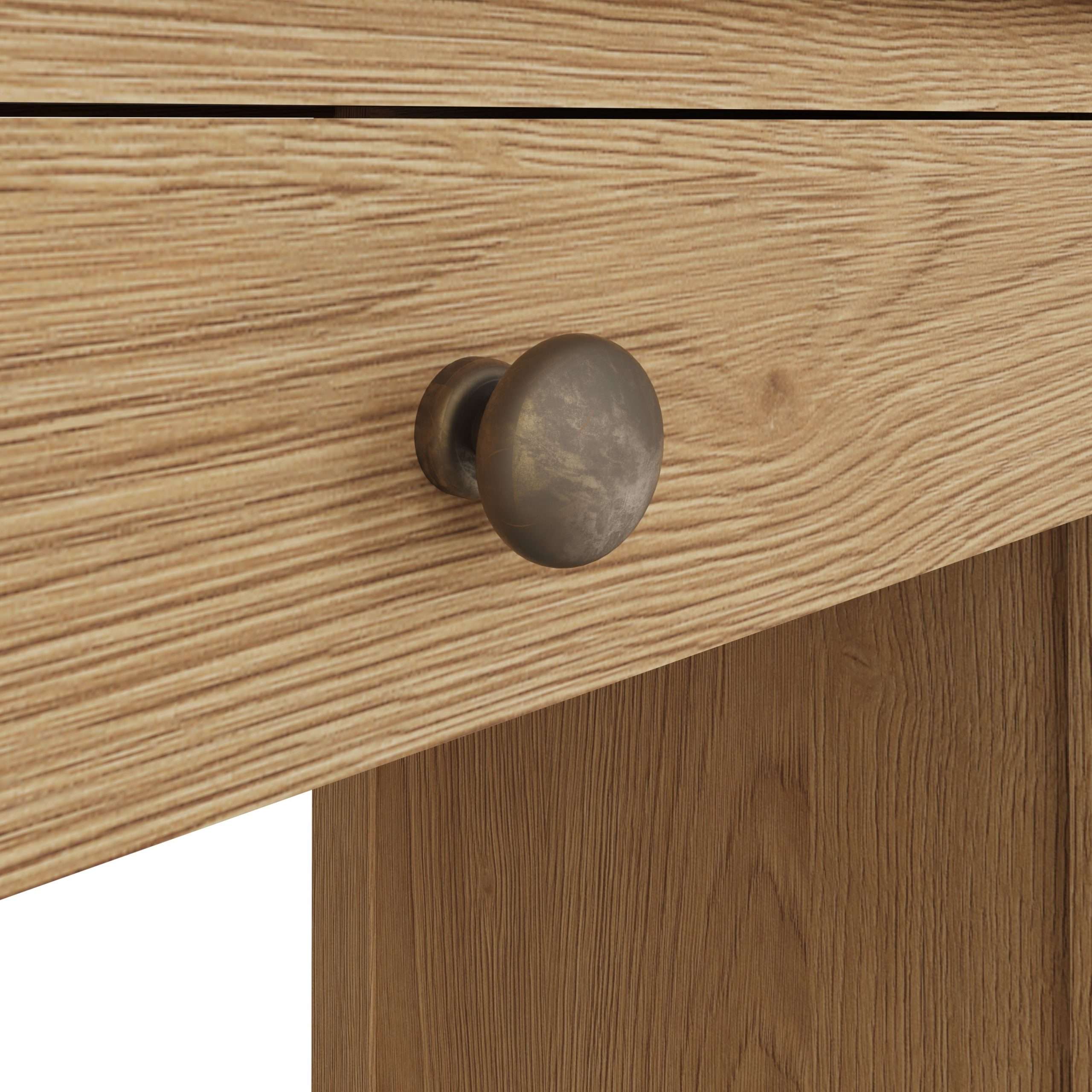 Oak Computer Desk